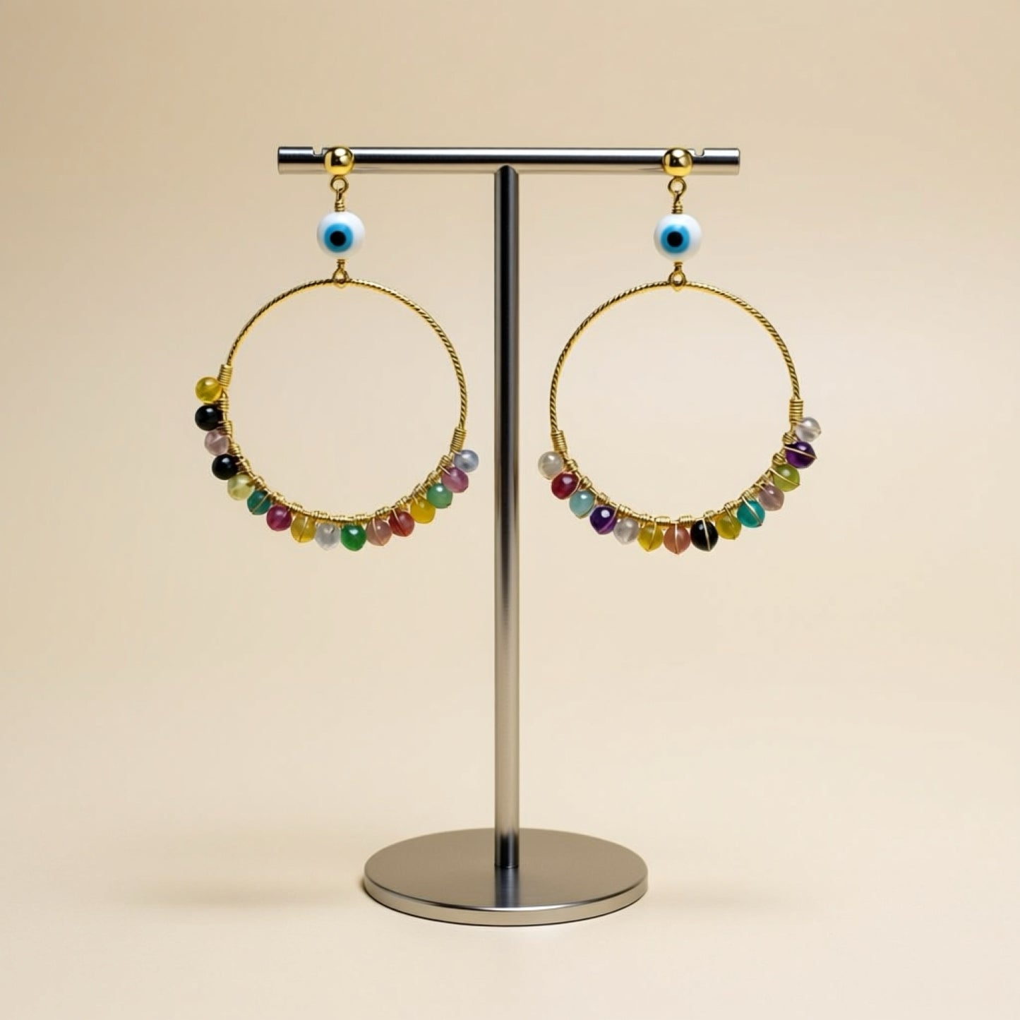 Eye Aura Hoops